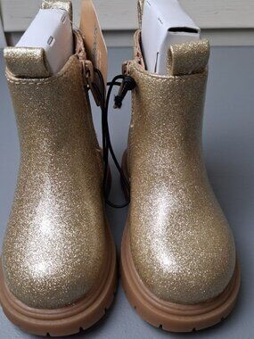 Thereabouts Toddler Girls Lil Elisa Flat Heel Chelsea Boots, 5